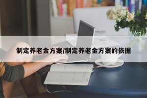 制定养老金方案/制定养老金方案的依据